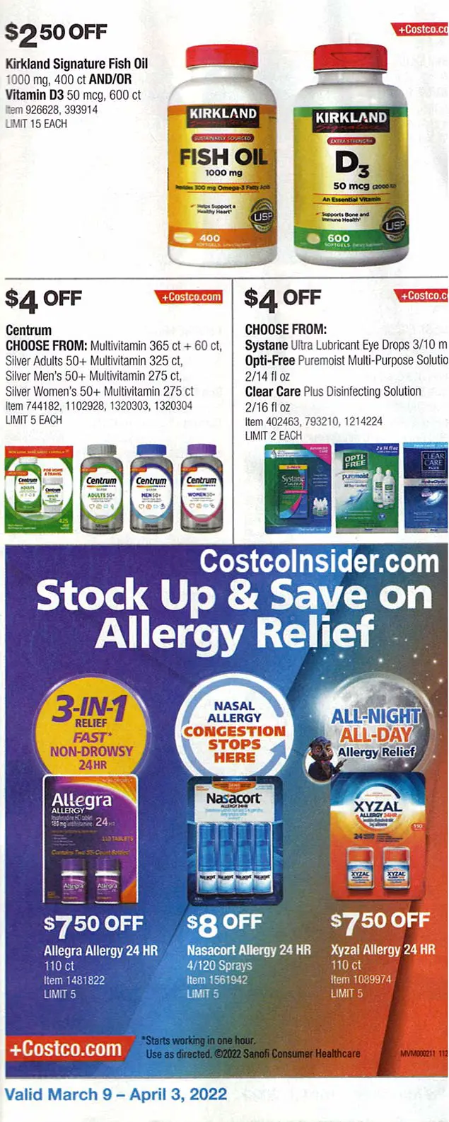 Costco March 2022 Coupon Book Page 23