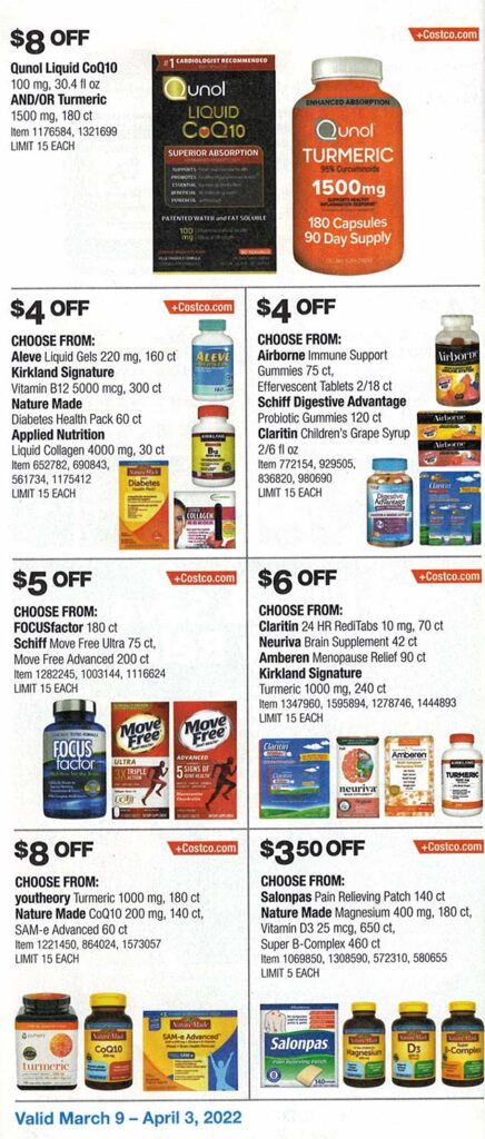 Costco March 2022 Coupon Book Page 24