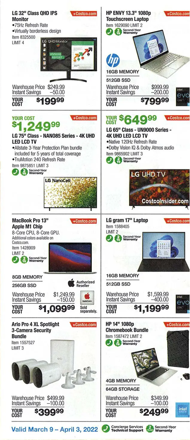 Costco March 2022 Coupon Book Page 5
