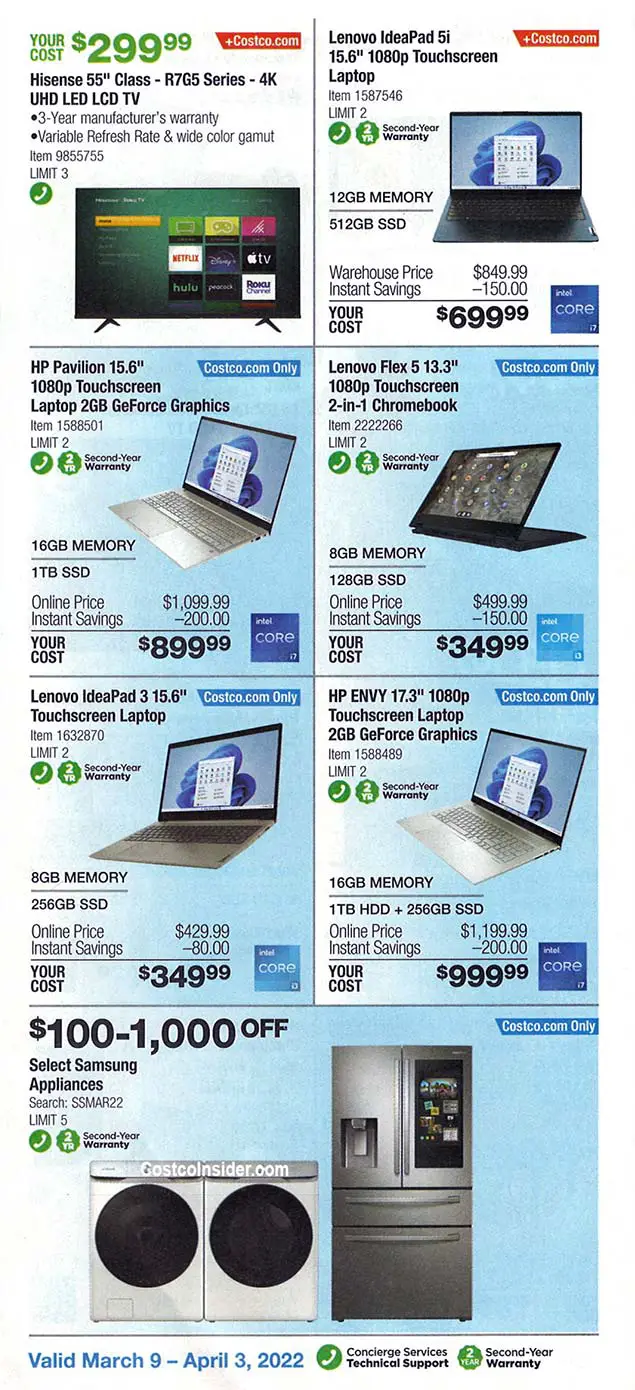 Costco March 2022 Coupon Book Page 6