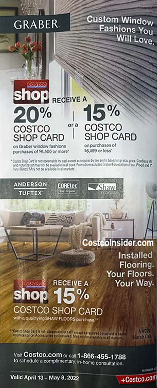 Costco April 2022 Coupon Book Page 13
