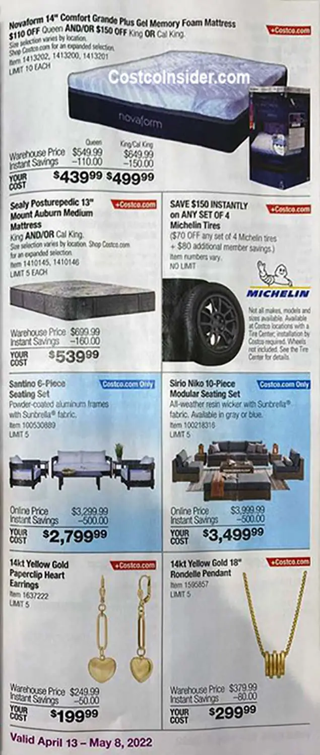 Costco April 2022 Coupon Book Page 14