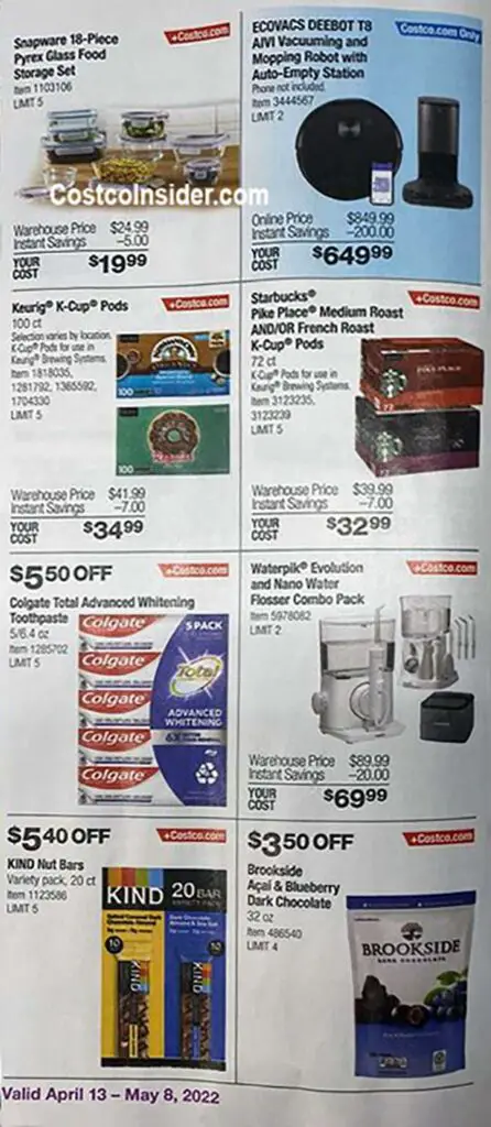Costco April 2022 Coupon Book Page 15