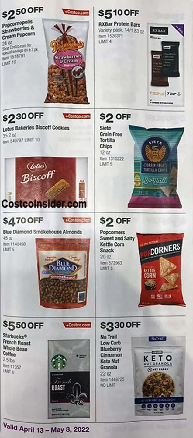 Costco April 2022 Coupon Book Page 16