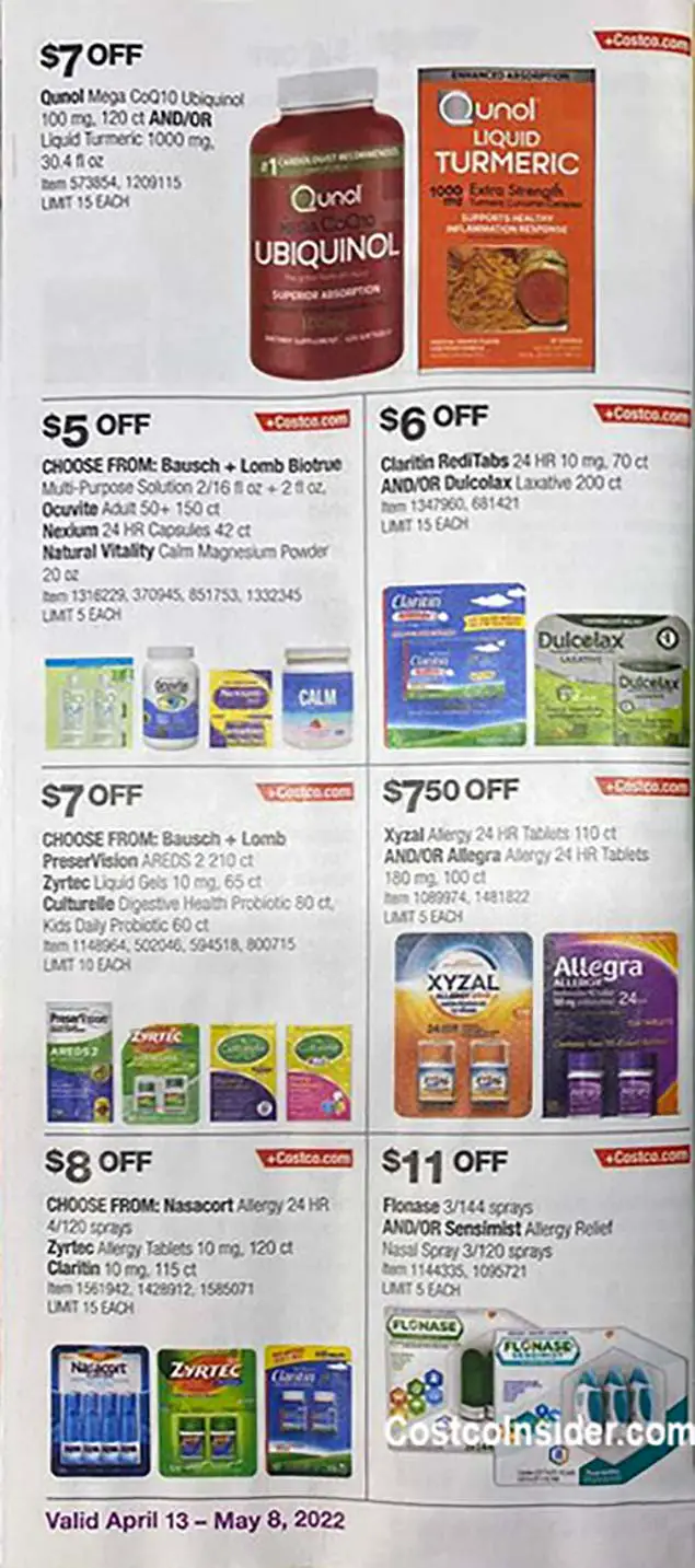 Costco April 2022 Coupon Book Page 23