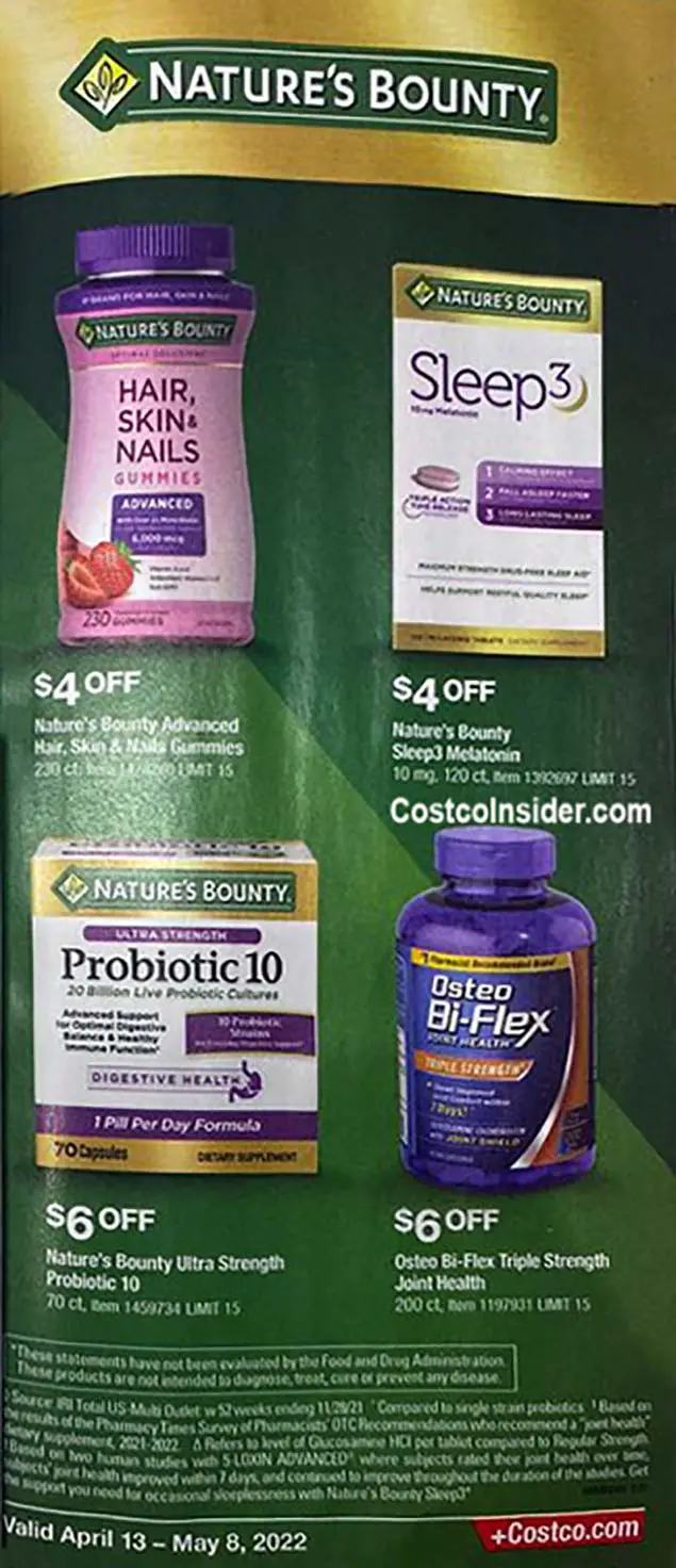 Costco April 2022 Coupon Book Page 24