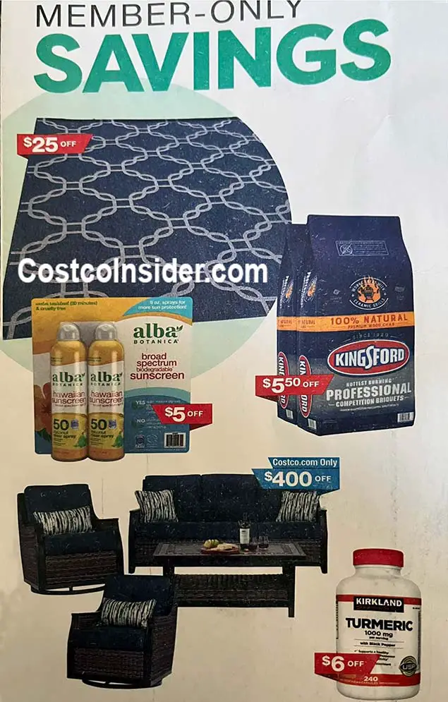 Costco May and June 2022 Coupon Book Cover