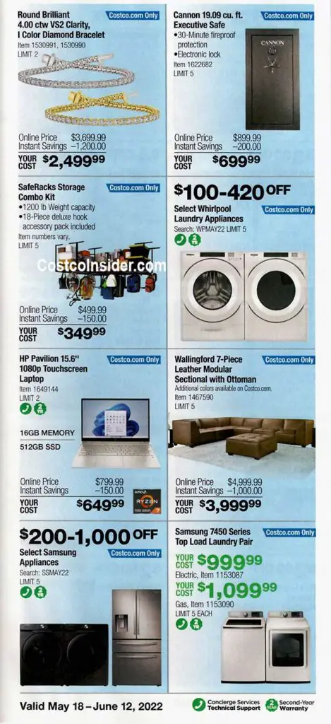 Costco May and June 2022 Coupon Book Page 17