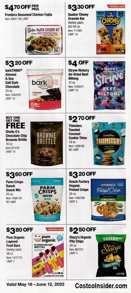 Costco May and June 2022 Coupon Book Page 18