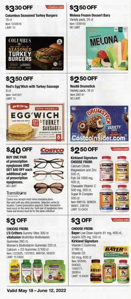 Costco May and June 2022 Coupon Book Page 22
