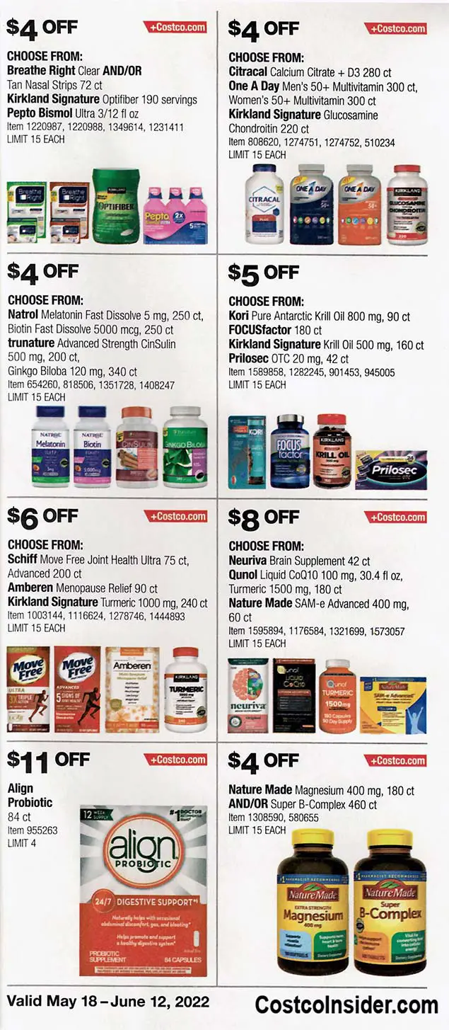 Costco May and June 2022 Coupon Book Page 23