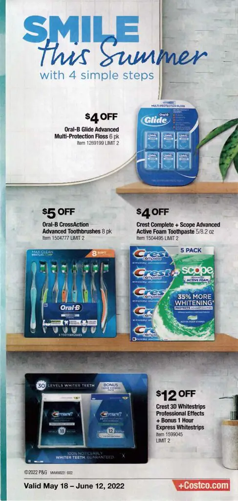 Costco May and June 2022 Coupon Book Page 4