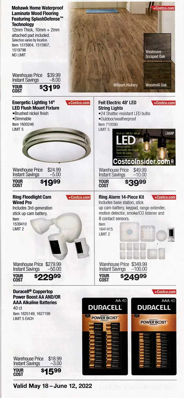 Costco May and June 2022 Coupon Book Page 7