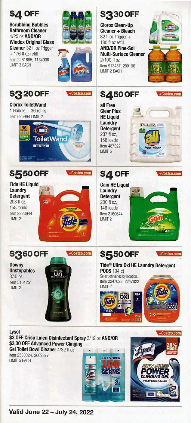 Costco July 2022 Coupon Book Page 14 Costco Insider
