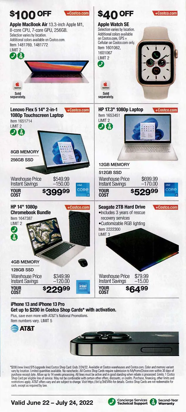 Costco July 2022 Coupon Book Page 5
