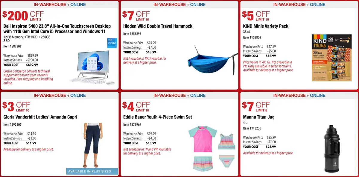 Costco June 2022 Hot Buys Coupons Page 7