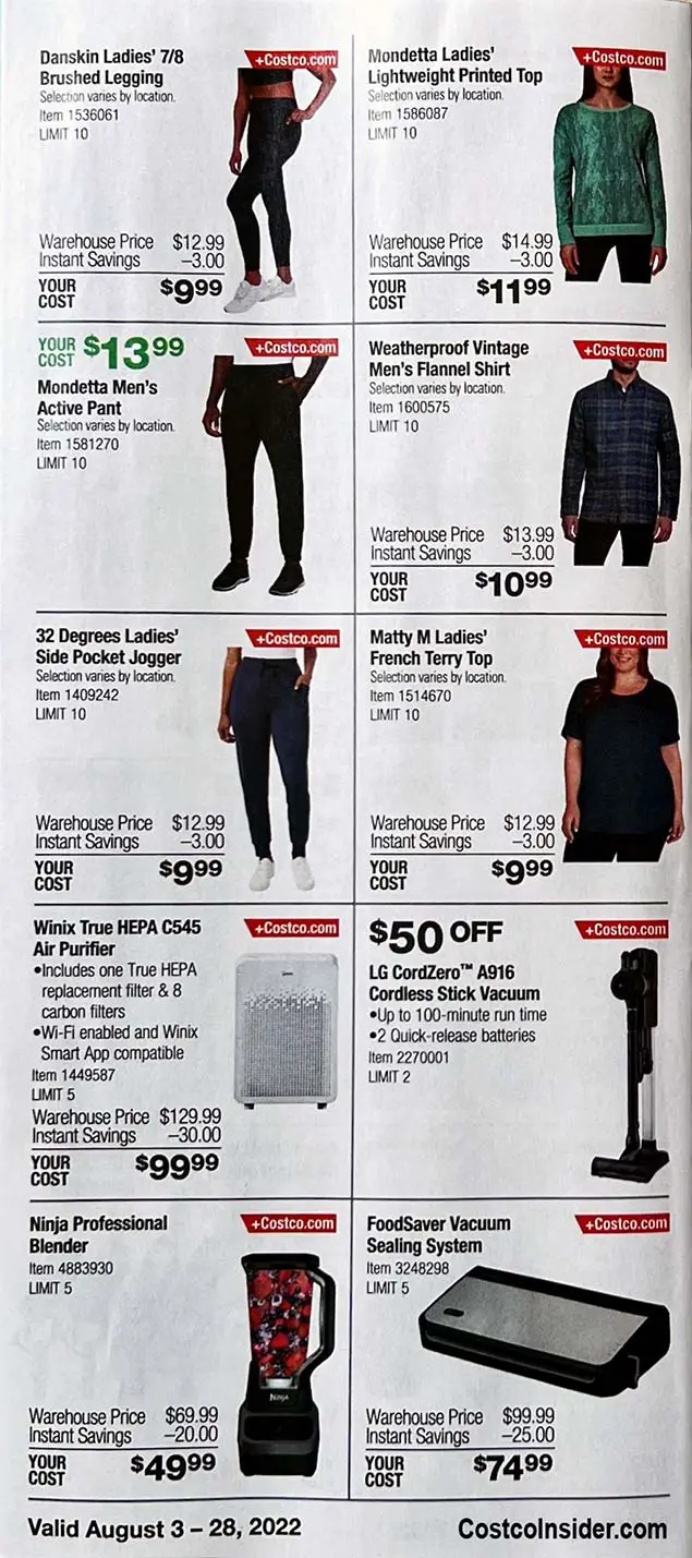 Costco August 2022 Coupon Book Page 11