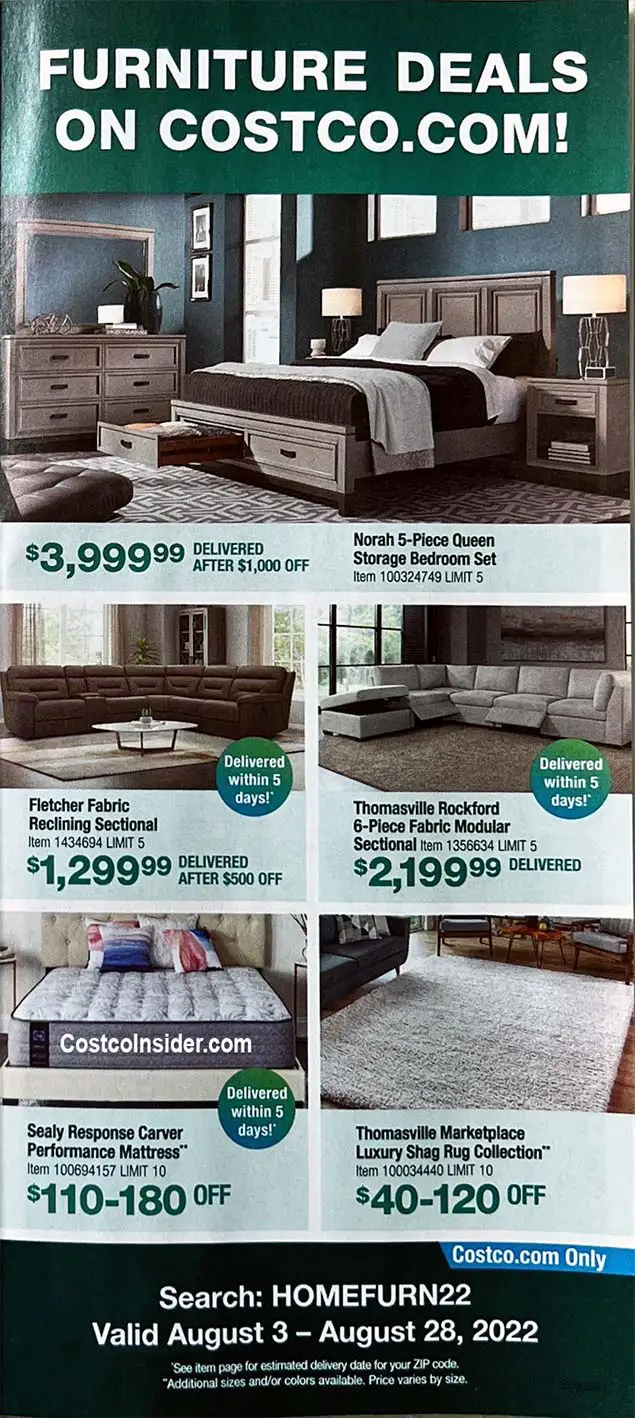 Costco August 2022 Coupon Book Page 12