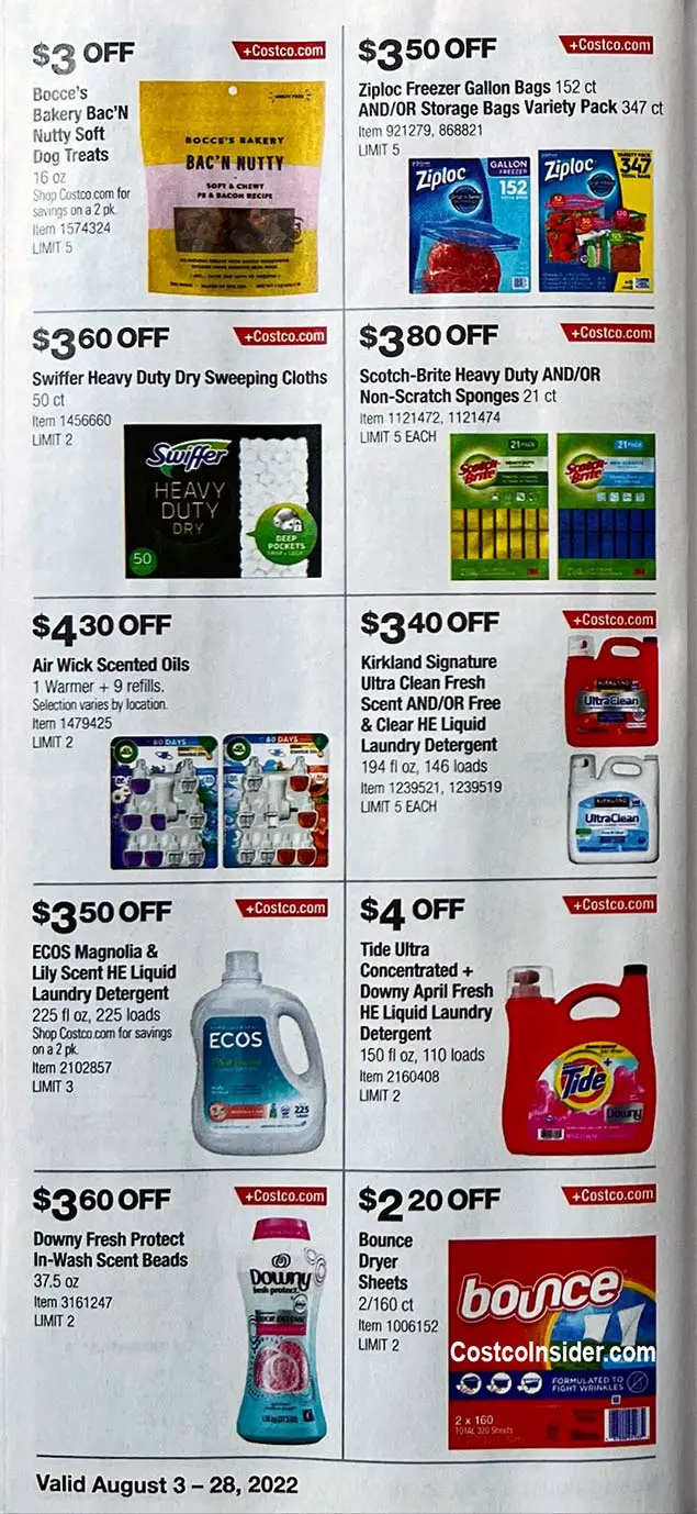 Costco August 2022 Coupon Book Page 15 Costco Insider