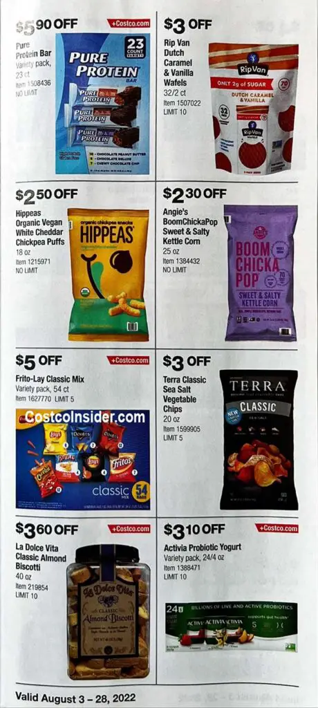 Costco August 2022 Coupon Book Page 18