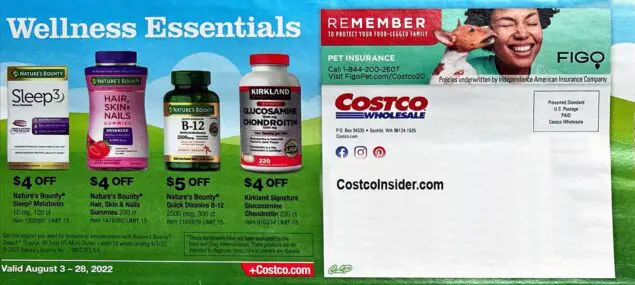Costco August 2022 Coupon Book Page 23