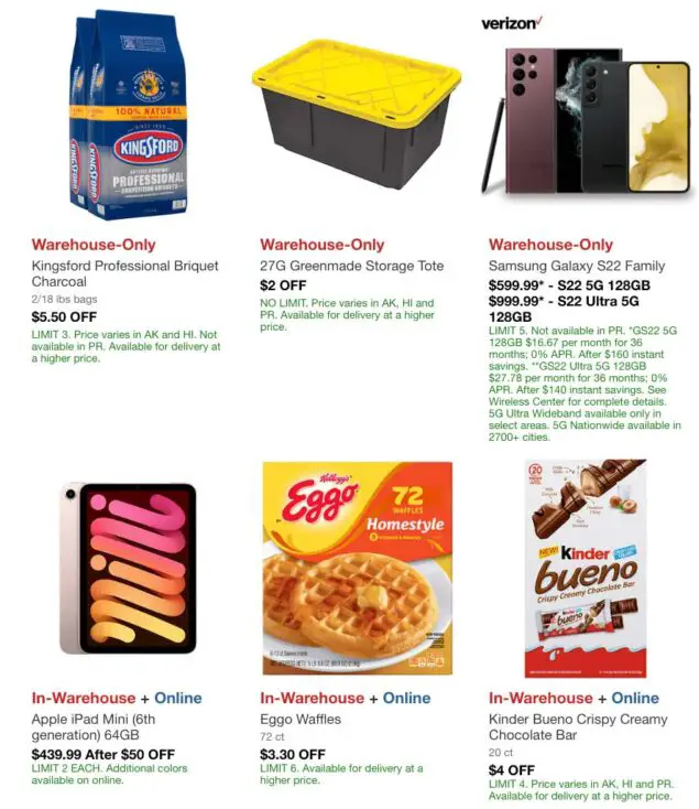 Costco August 2022 Hot Buys Coupons Page 2