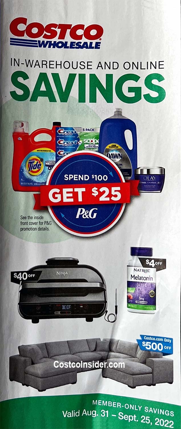 Costco warehouse coupon book