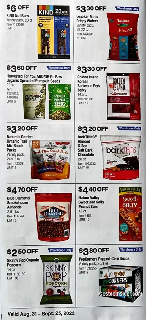 Costco September 2022 Coupon Book Page 17