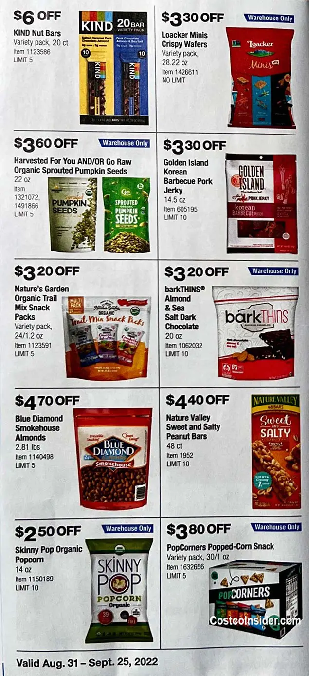Costco September 2022 Coupon Book Page 17