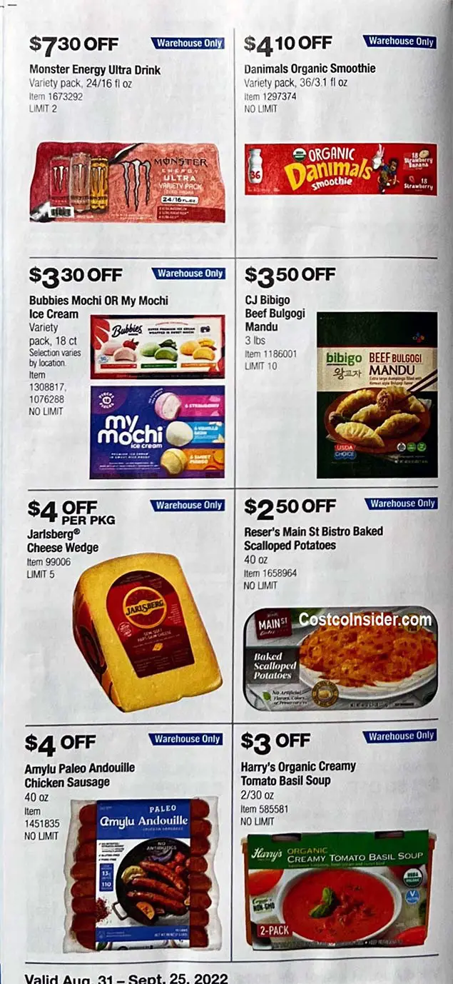 Costco September 2022 Coupon Book Page 19