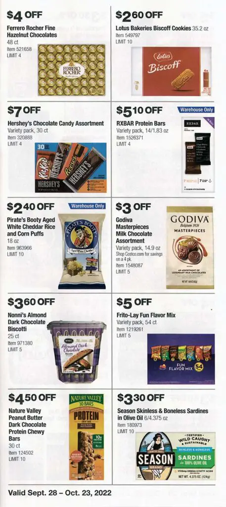 Costco October 2022 Coupon Book HD Page 16