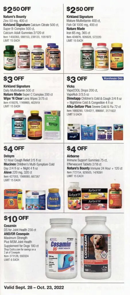Costco October 2022 Coupon Book HD Page 20