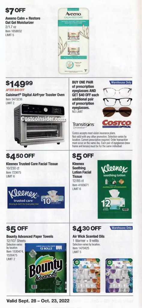Costco October 2022 Coupon Book HD Page 5