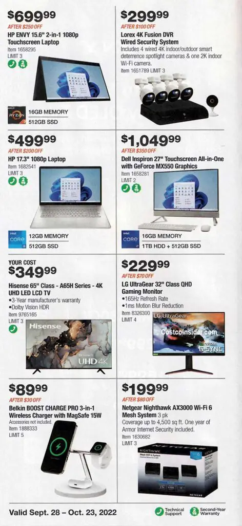 Costco October 2022 Coupon Book HD Page 7