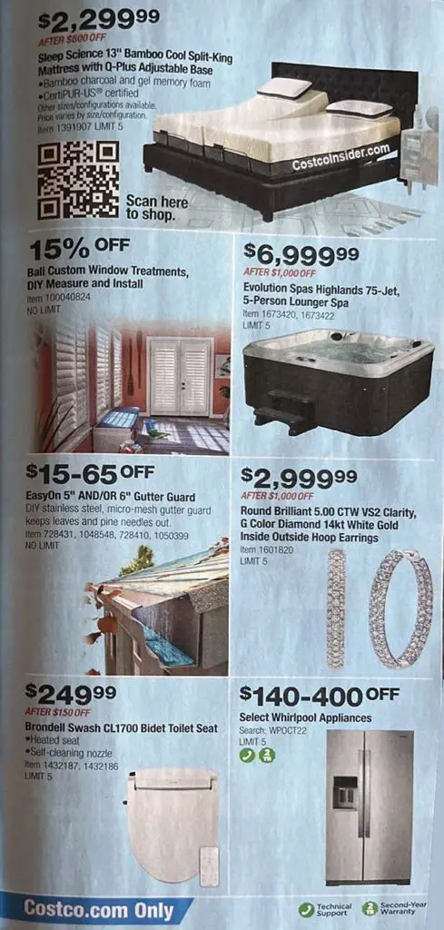 Costco October 2022 Coupon Book Page 14