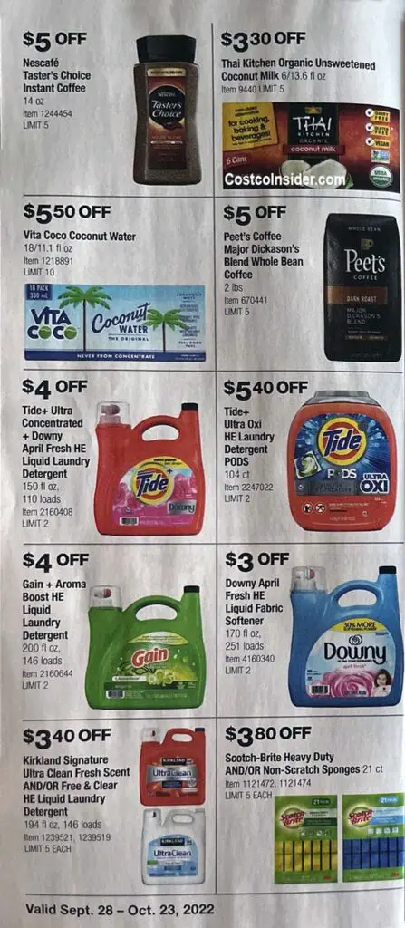Costco October 2022 Coupon Book Page 17