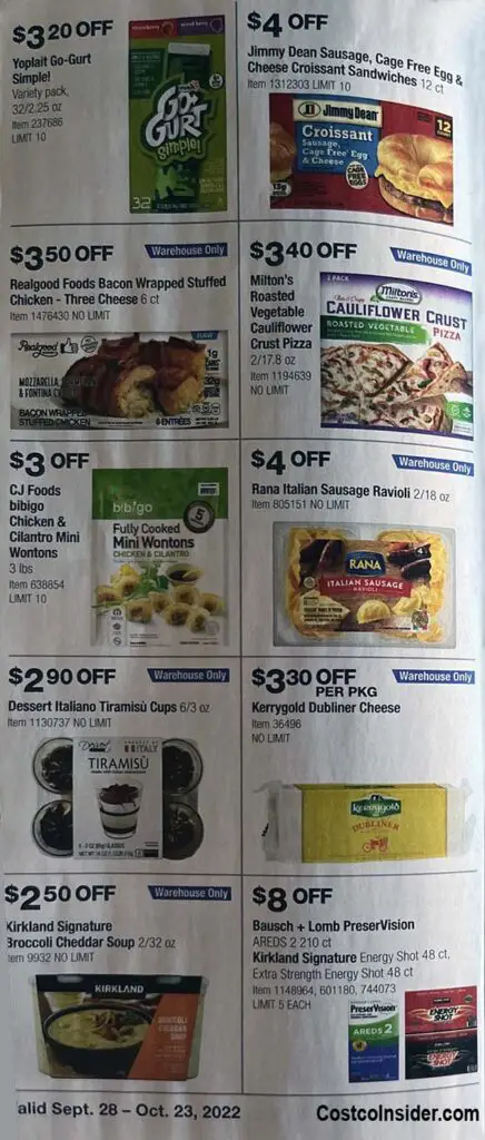 Costco October 2022 Coupon Book Page 19