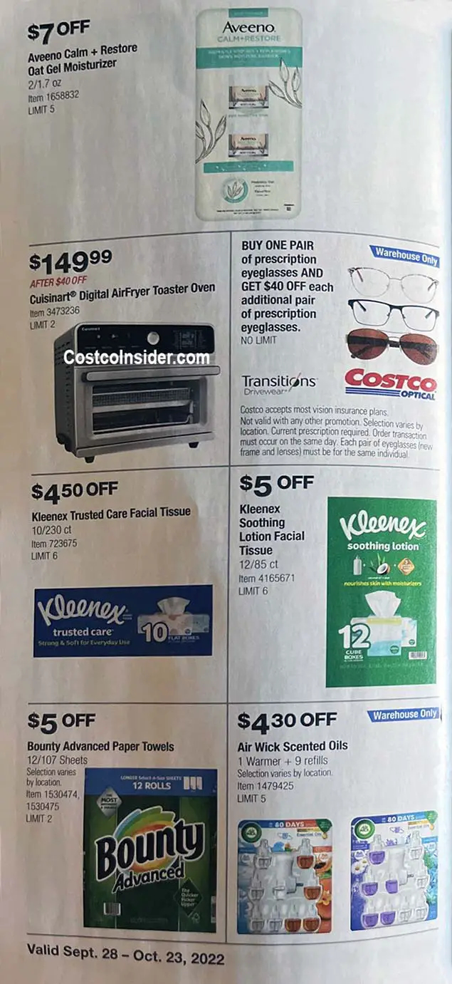 Costco October 2022 Coupon Book Page 5