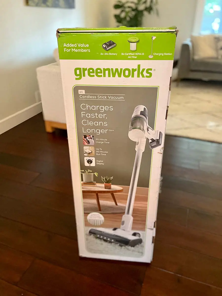 Greenworks Cordless Stick Vacuum