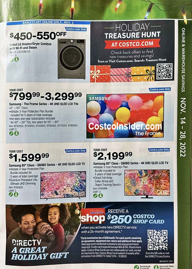 Costco Black Friday 2022 Ad Page 14