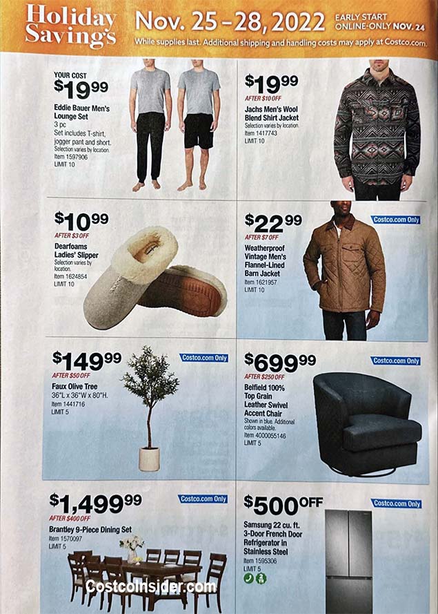 Costco Black Friday 2022 Ad Page 29