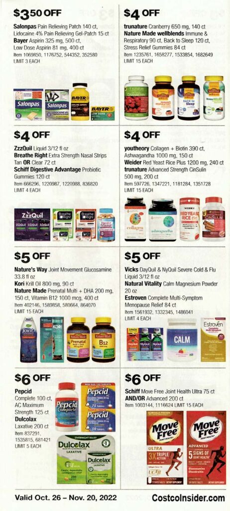 Costco November 2022 Coupon Book Page 20