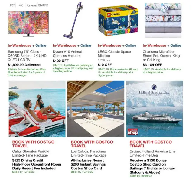 Costco October 2022 Hot Buys Coupons Page 5