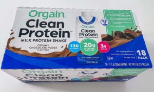 Orgain Clean Whey Box