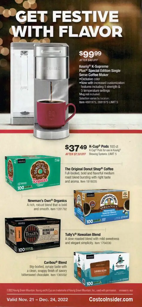 Costco December 2022 Coupon Book Page 11