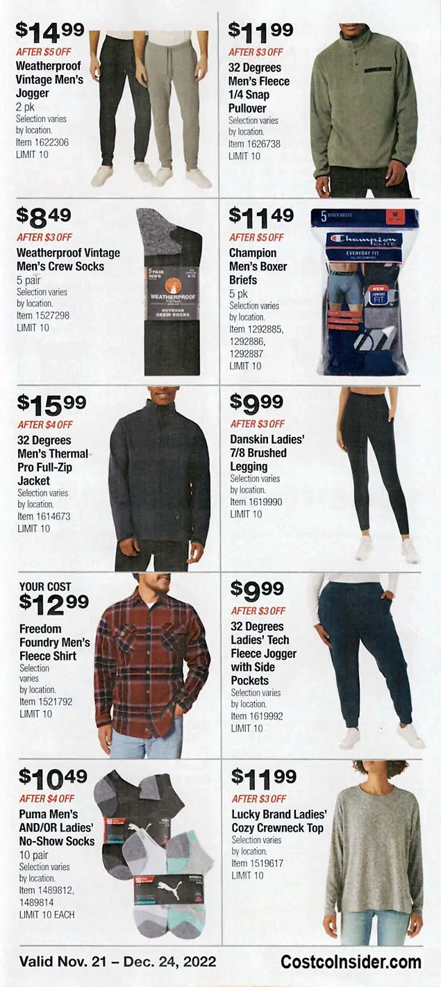 Costco December 2022 Coupon Book Page 12