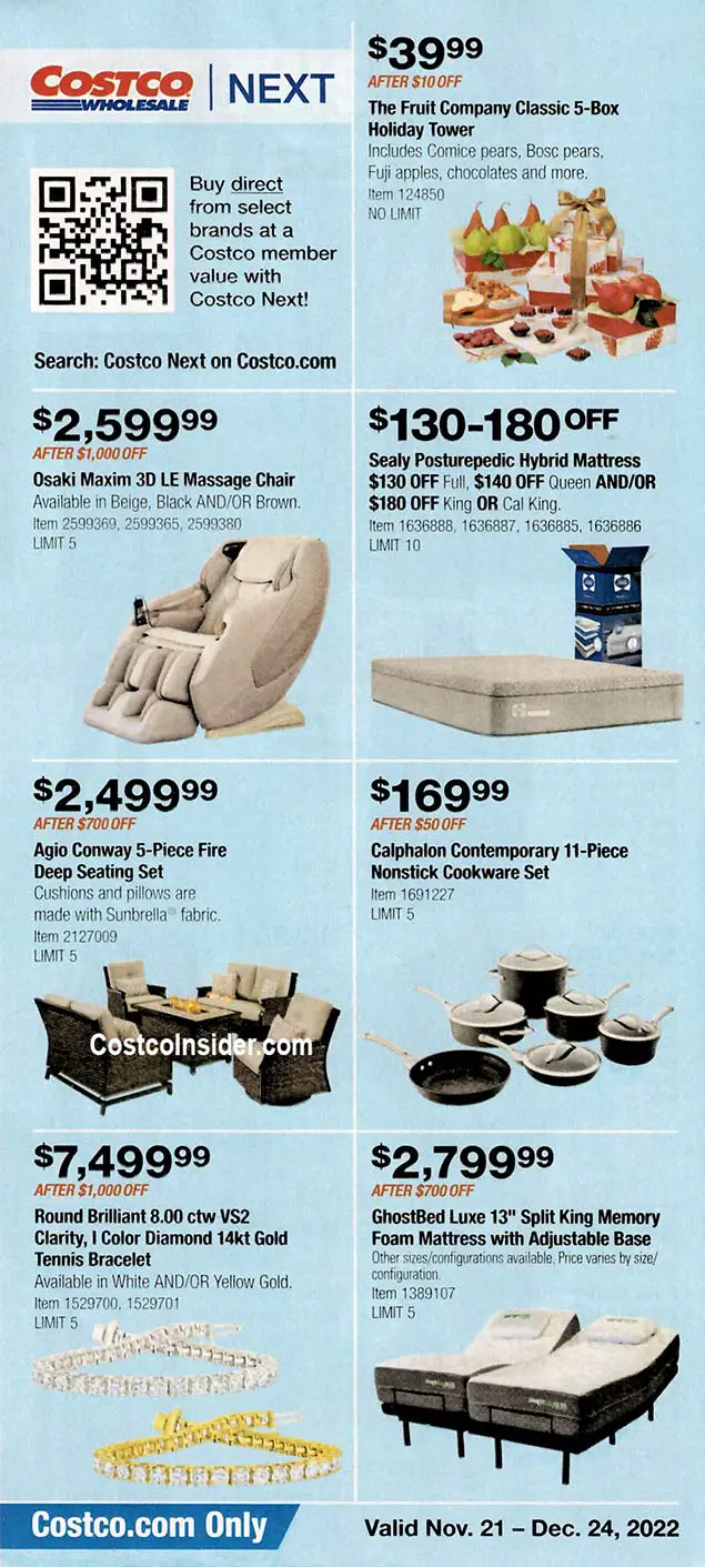 Costco December 2022 Coupon Book Page 13