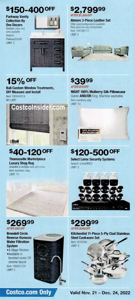 Costco December 2022 Coupon Book Page 15