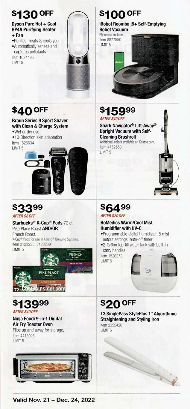 Costco December 2022 Coupon Book Page 2