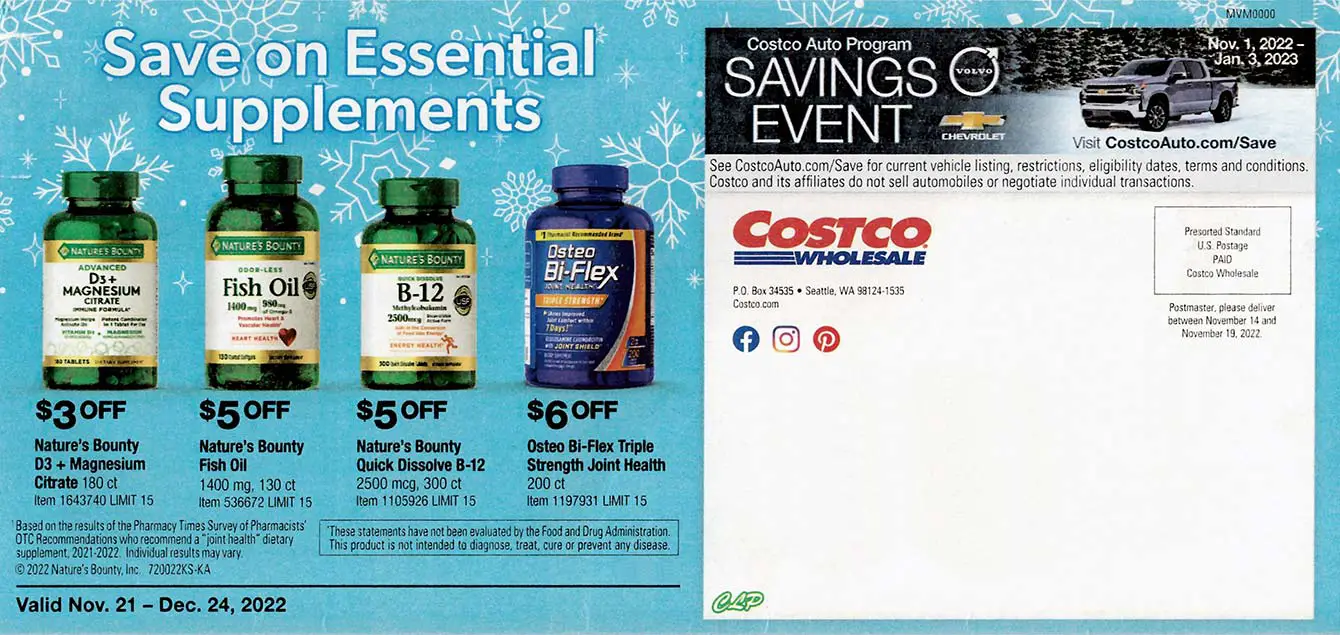 Costco December 2022 Coupon Book Page 21